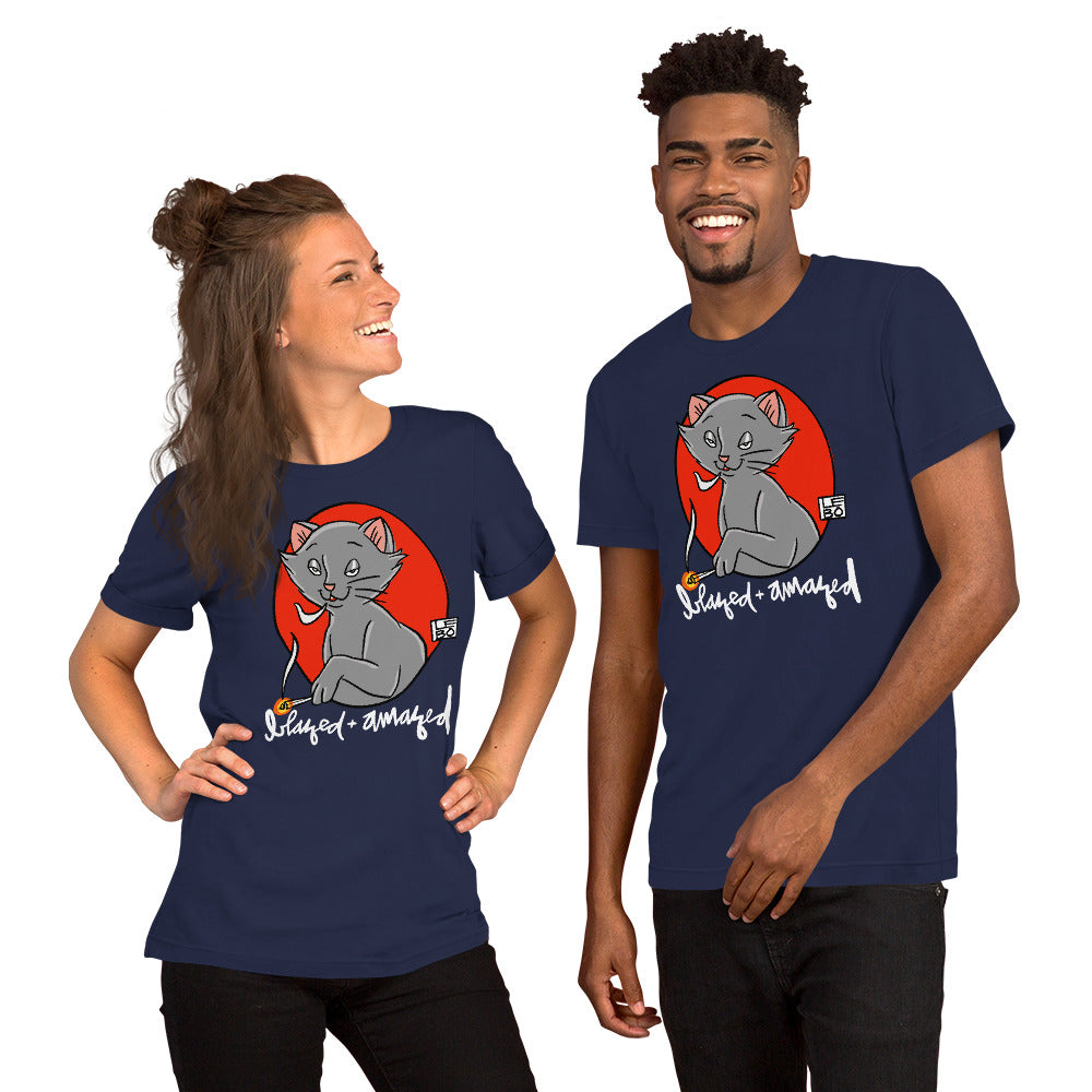 Blazed and Amazed - Lebo Short Sleeve Unisex T-Shirt